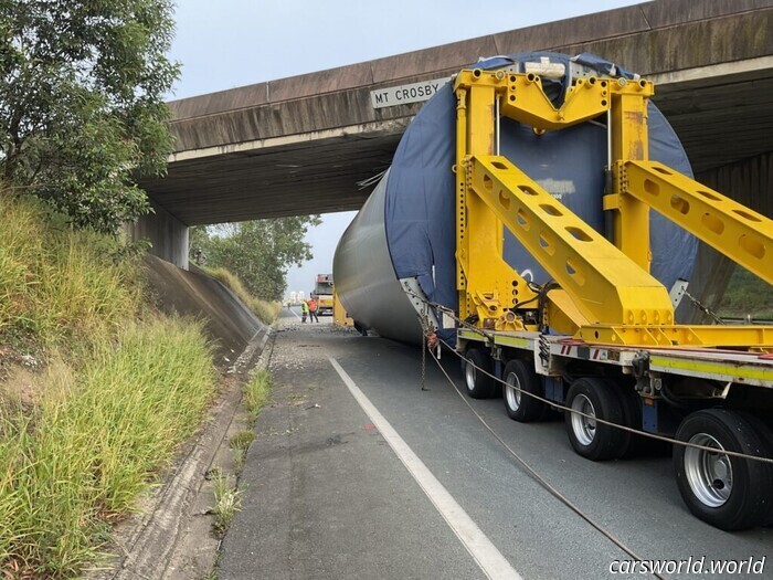 This Truck Driver Is Hearing the 'Low Clearance' Conversation Once More | Carscoops